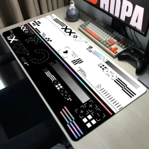 CSGO Anime Mouse Pads PrintStream Game player Mousepads 400x900 Large Mousepad Gamer anti-slip Rubber Company Desk mat Design 2