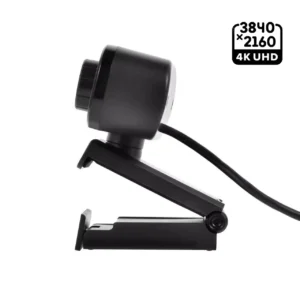 EXHQDR UHD 4K USB Webcam, New Upgraded Model with 120° Wide-Angle Lens and Manual Focus. This plug-and-play computer peripheral 2
