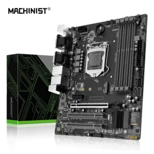 MACHINIST H97M PRO LGA 1150 Motherboard M-ATX Support DDR3 RAM Intel Core I3 I5 I7 E3 CPU SATA3.0 USB3.0 NVME NGFF M.2 1