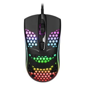 Wired Cable Gaming 7 breathing LED Back Light Optical Mouse USB Computer Hollowed out Mice Laptop Desktop 4D PC home use Office 1