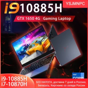 16.1 Inch Gaming Laptop Computer RTX4050 6G Intel Core i9-12900H i9-10885H windows11 RAM Max 64GB DDR4 2*M.2 NVME 4TB SSD WiFi 2