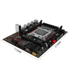 ZSUS X79 Motherboard Set Kit With Intel LGA2011 Xeon E5 2630 V2 CPU DDR3 1*16GB ECC RAM Memory Support M.2 NVME Slot 5