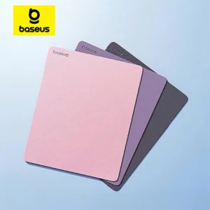 Baseus Mouse Pad PU Leather 26*21cm Waterproof Mousepad Non-Slip Desk Mat PC Gamer Desktop Computer Accessories Mice Mouse Pads 1