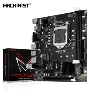 MACHINIST H61 Motherboard LGA 1155 DDR3 RAM Compatible With Intel Core CPUs 2nd And 3rd Generations Supports M.2 NVME SDD 1