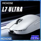 Official MCHOSE L7 Ultra Wireless Gaming Mouse PAW3950 E-Sport Sensor Realtek Flagship Master TOPSPEED 8K Polling Rate 39g Mice 1