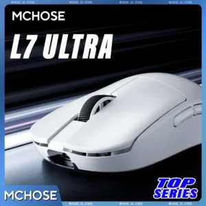 Official MCHOSE L7 Ultra Wireless Gaming Mouse PAW3950 E-Sport Sensor Realtek Flagship Master TOPSPEED 8K Polling Rate 39g Mice 1