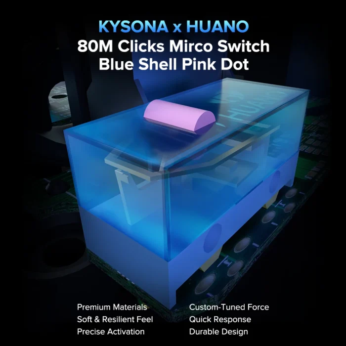 Kysona M600 V2 PAW3395 White Wireless Gaming Esports Mouse 55g 26000DPI 6 Buttons Optical PAM3395 Computer Mice For Laptop PC 4
