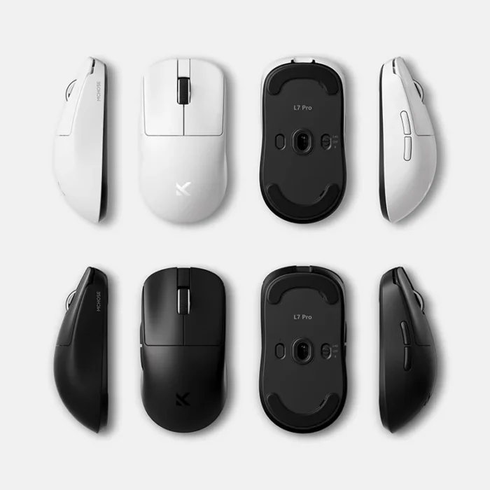 Official MCHOSE L7 Ultra Wireless Gaming Mouse PAW3950 E-Sport Sensor Realtek Flagship Master TOPSPEED 8K Polling Rate 39g Mice 6