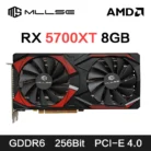 MLLSE AMD RX 5700 XT 8GB Graphics Card GDDR6 256Bit PCI-E 4.0×16 6+8Pin Radeon GPU Rx 5700XT Gaming Video Card Placa De Video 1