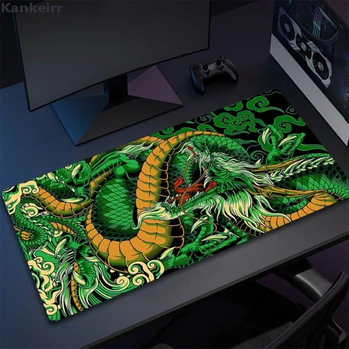 Dragon 80x30 XXL Lock Edge Mousepads Large Gaming Mousepad Computer Keyboard Mats Mouse Mat Beast Desk Pad For Gift Mouse Pads 3