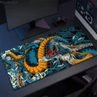 Dragon 80x30 XXL Lock Edge Mousepads Large Gaming Mousepad Computer Keyboard Mats Mouse Mat Beast Desk Pad For Gift Mouse Pads 4