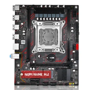 ZSUS X79 Motherboard Set Kit With Intel LGA2011 Xeon E5 2630 V2 CPU DDR3 1*16GB ECC RAM Memory Support M.2 NVME Slot 2