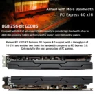 Full New MLLSE Graphics Card AMD Radeon RX 5700 XT 8GB 256-bit GDDR6 PCIe 4.0 x16 PC Gaming GPU Desktop Placa De Video Card 5