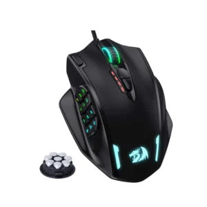 Redragon M908 RGB Backlight LED USB Wired Gaming Mouse 18 Programmable Mouse Buttons 12400 DPI 1