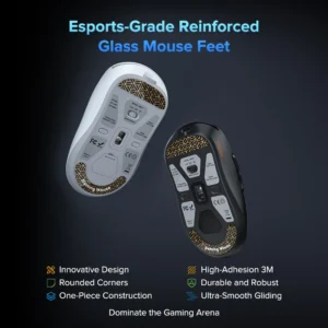 Kysona M600 V2 PAW3395 White Wireless Gaming Esports Mouse 55g 26000DPI 6 Buttons Optical PAM3395 Computer Mice For Laptop PC 2